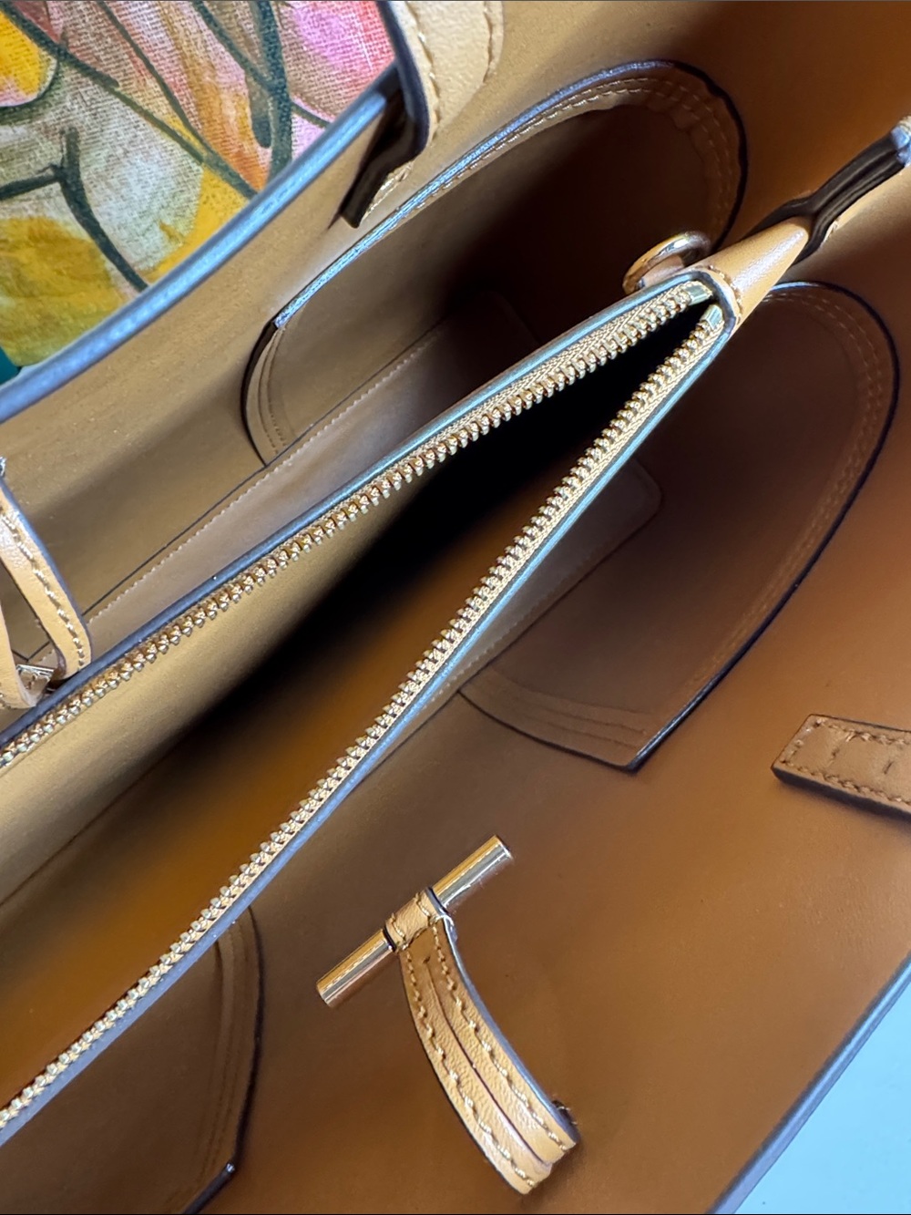 Tory Burch leather tote bag - Picture 8 of 9